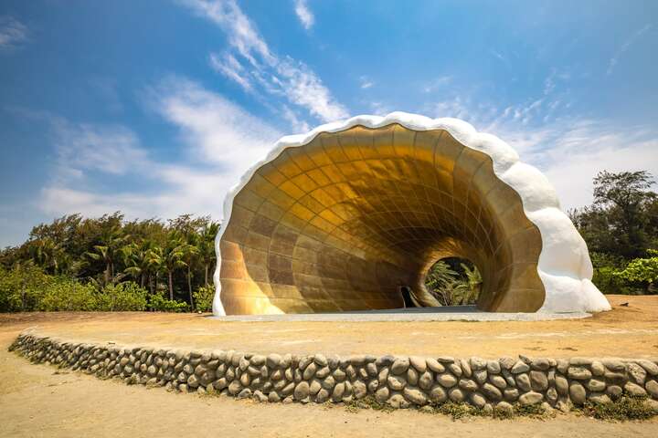 全亚洲最大贝壳装置艺术－海珍珠