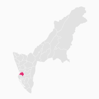 Zuoying Dist.-Location map
