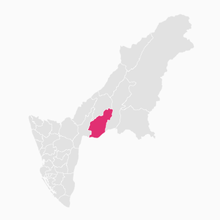Meinong Dist.-Location map