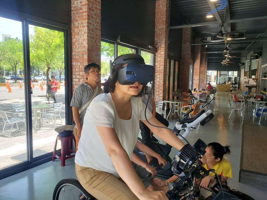 AR單車體驗
