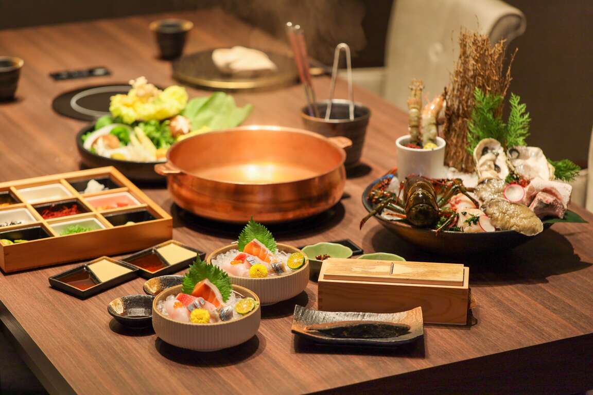 高雄萬豪酒店京樂鍋物《海之幸雙人套餐》