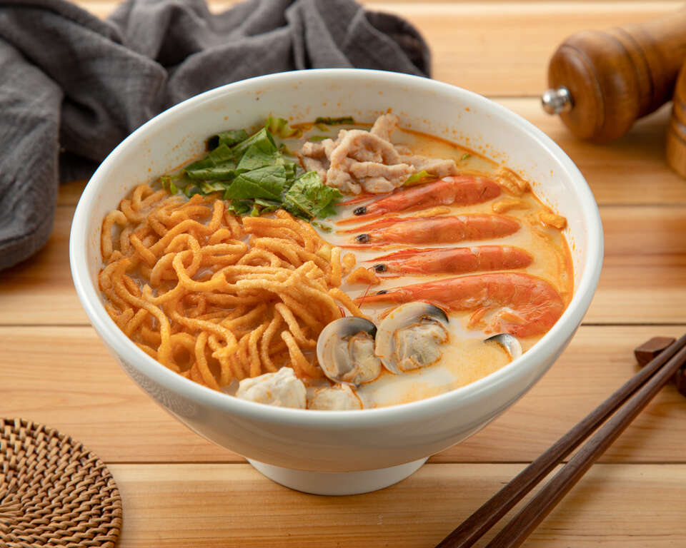 圖4-麻辣牛奶鍋燒麵