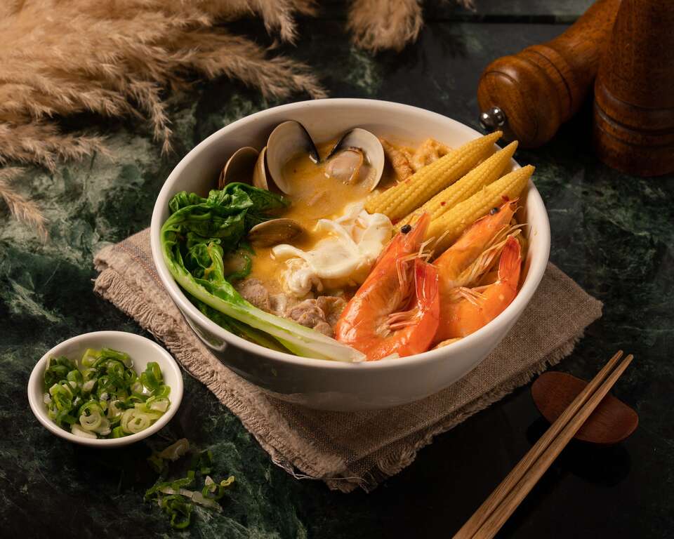 圖1-手炒叻沙鍋燒麵