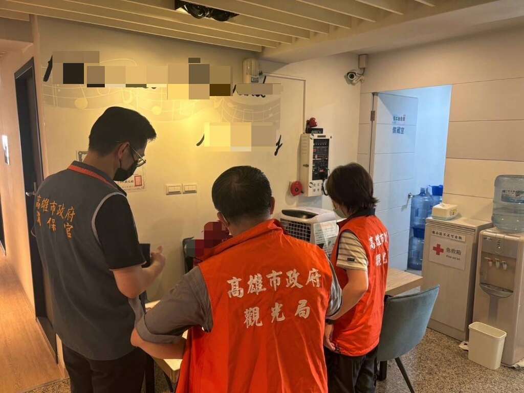 3.會同消保官稽查「美麗島音樂城商旅」(符合規定)