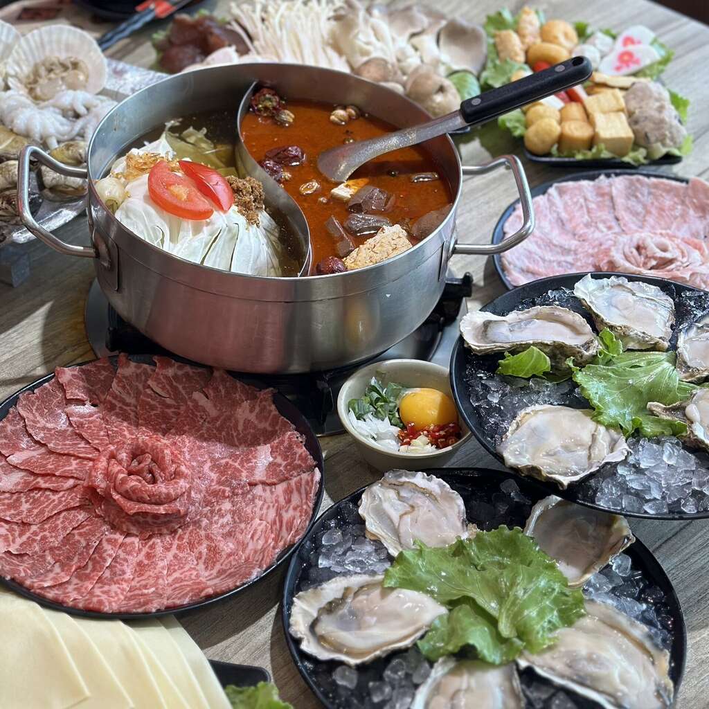 1.高雄有眾多美味鍋物店家，像是汕頭泉成沙茶火鍋