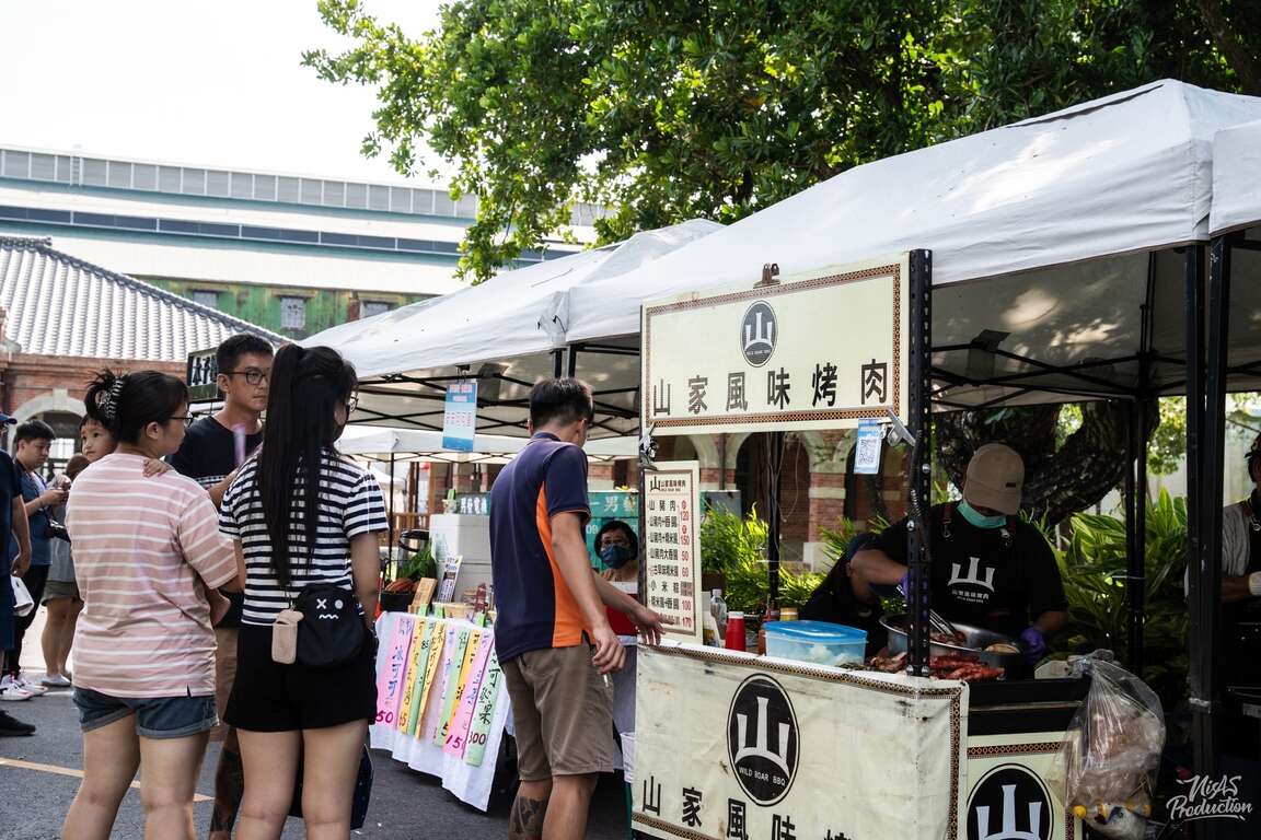5.现场集结超过70摊特色店家（示意图）