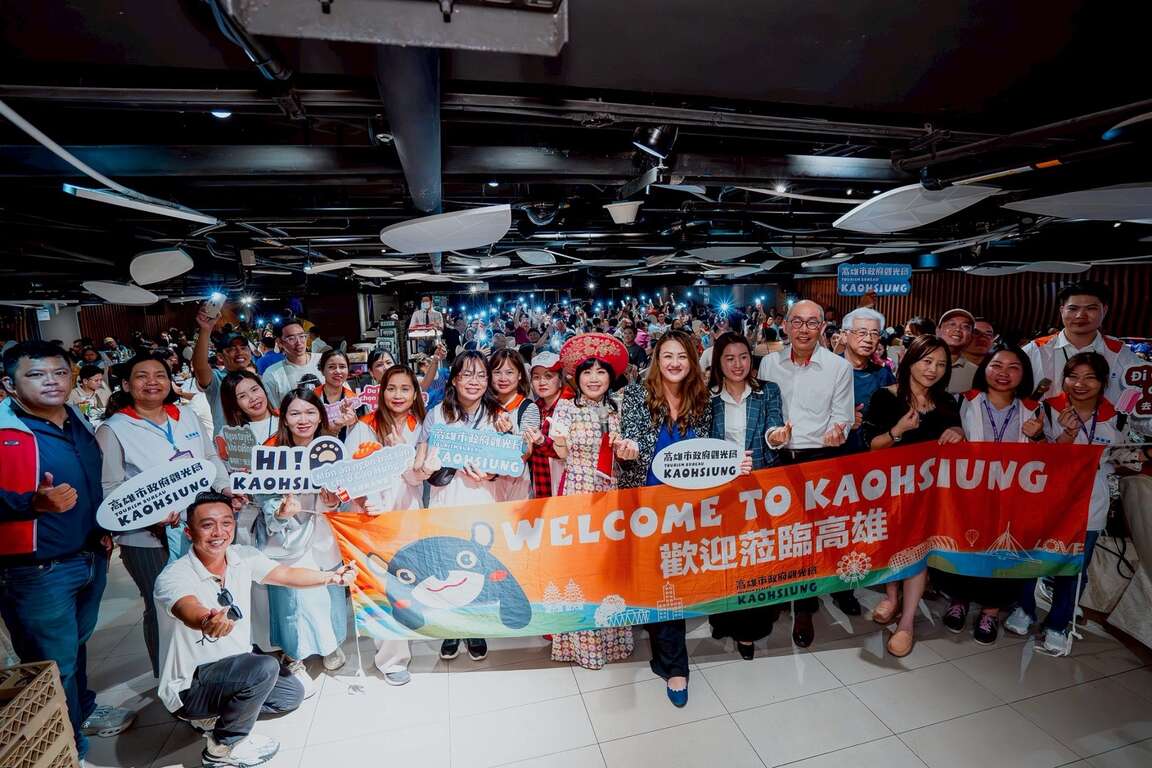 Figure 1. Kaohsiung Tourism Bureau collaborates with Washington Travel Agency on Vietnamese charter flight project, successfully attracting 431 travelers.