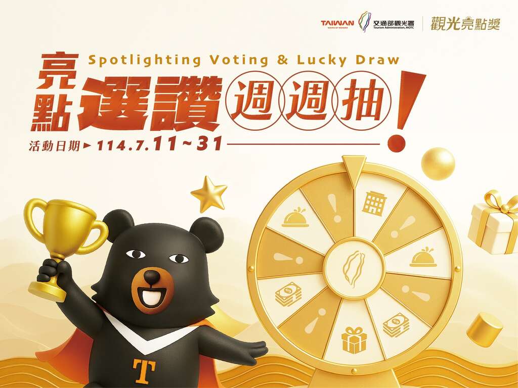 Image 1. The 2nd "Tourism Spotlight Awards" – Weekly Lucky Draw from July 11 to July 31