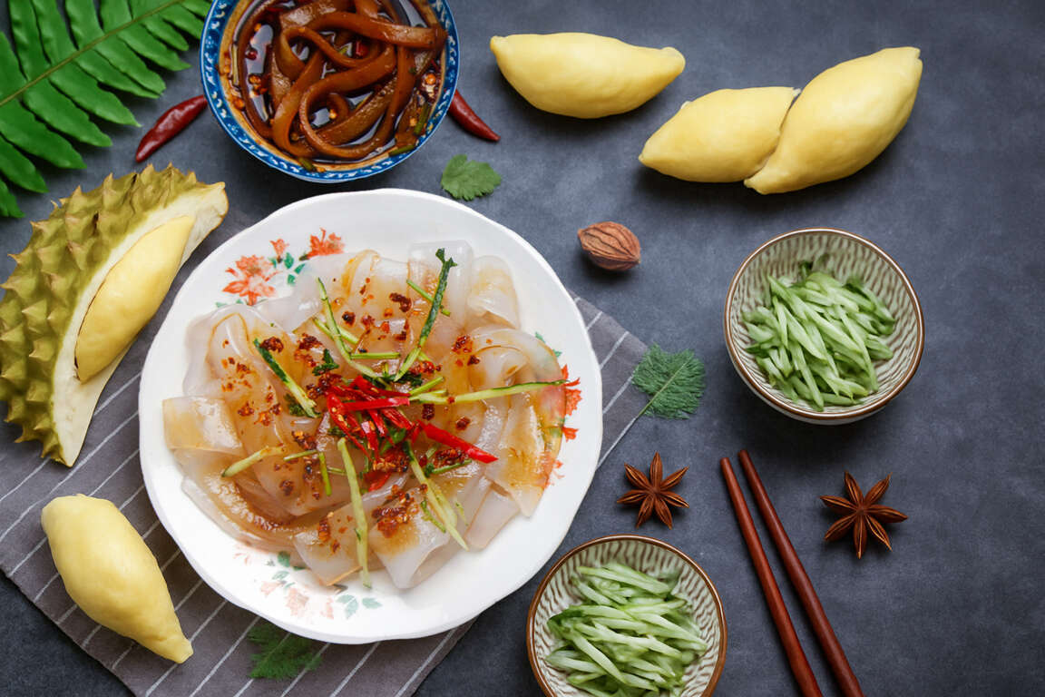 圖3 市集限定美食-天麻榴辛麵