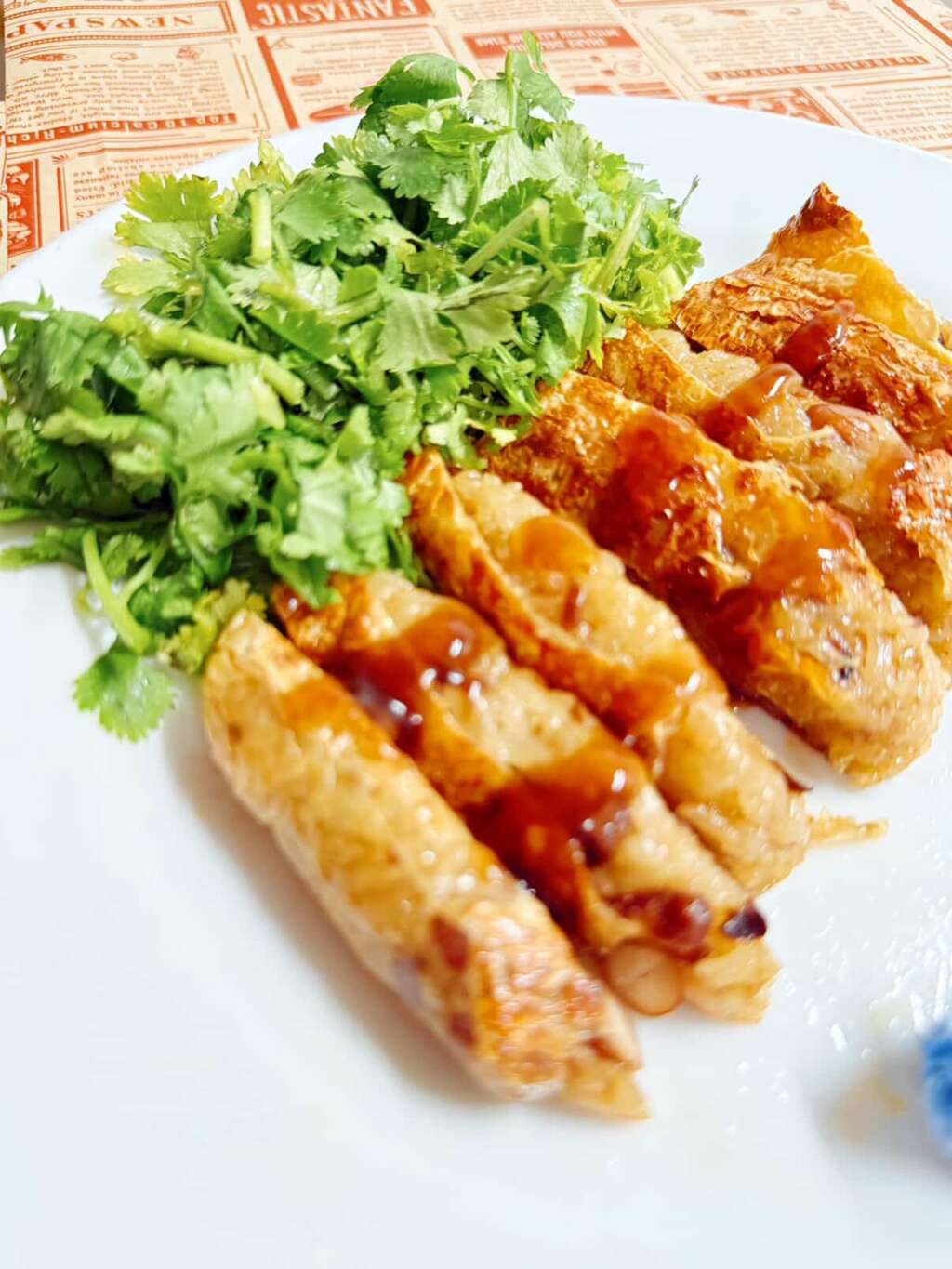 圖5.市集美食-香菜主題系列-腸腸這樣-香菜豆包米腸