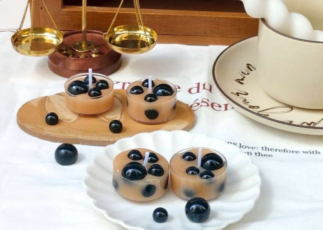 圖8. 奶茶節活動奶茶蠟燭店家體驗示意圖