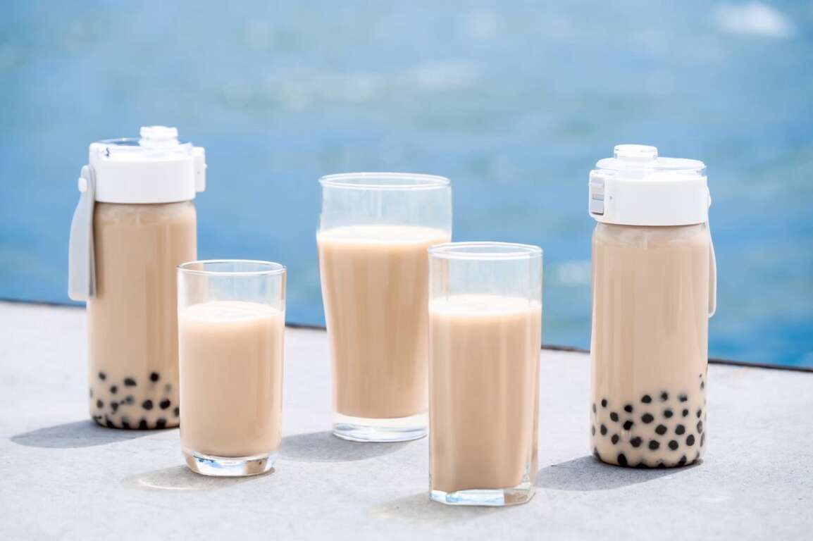 圖8. 奶茶節現場有各式奶茶等待大家