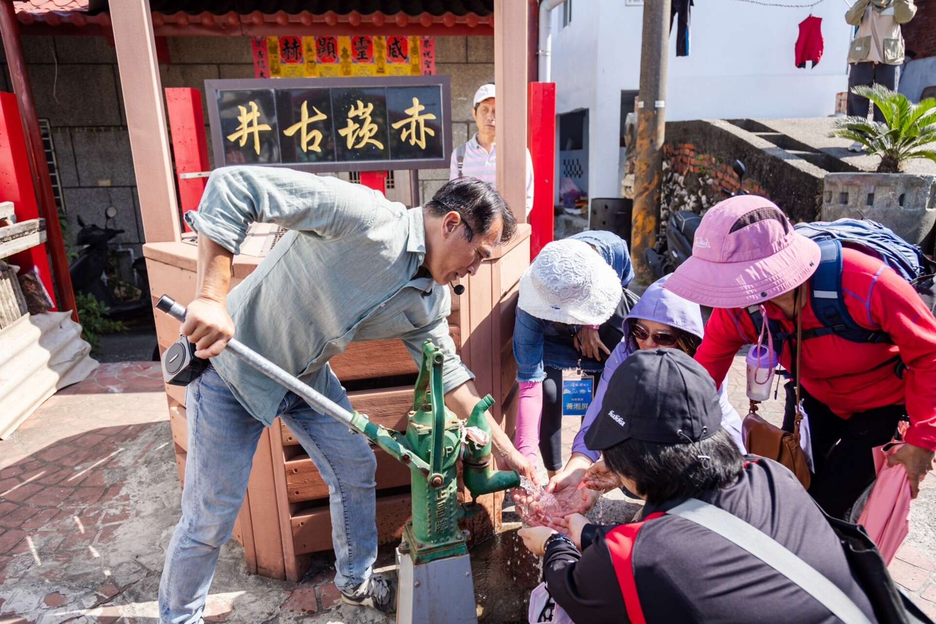 圖7.參加「赤崁聚落導覽」探索漁村文化。