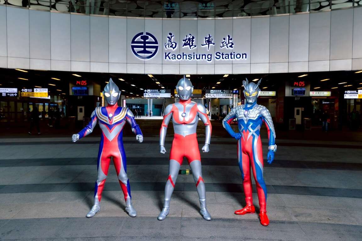 圖8、超人力霸王降臨港都