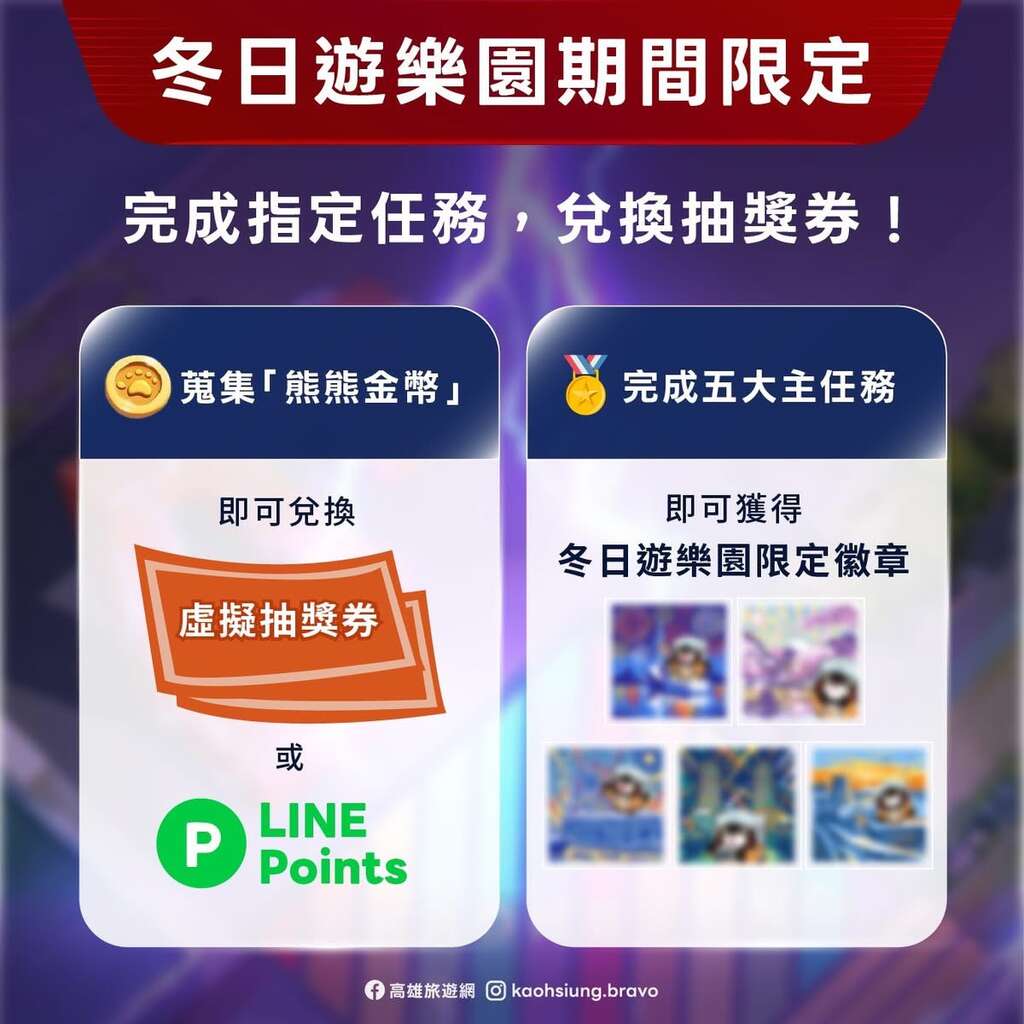 冬日遊樂園期間限定