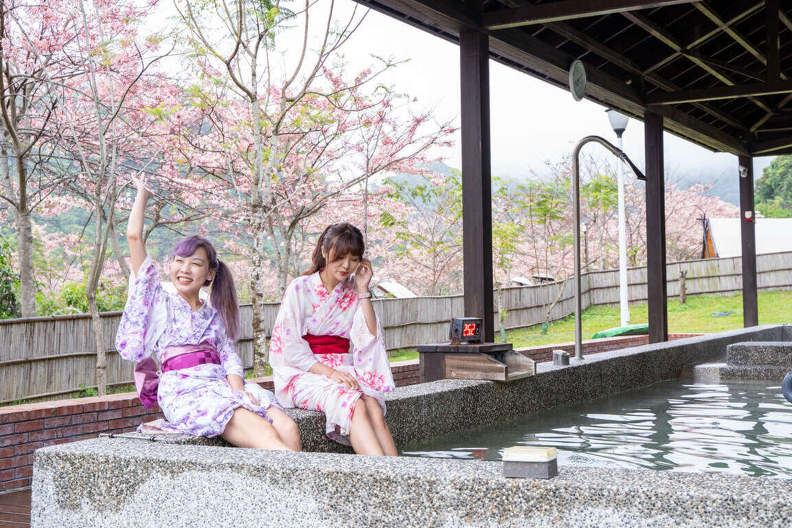 圖7.春節到六龜賞花泡湯享受自然芬多精