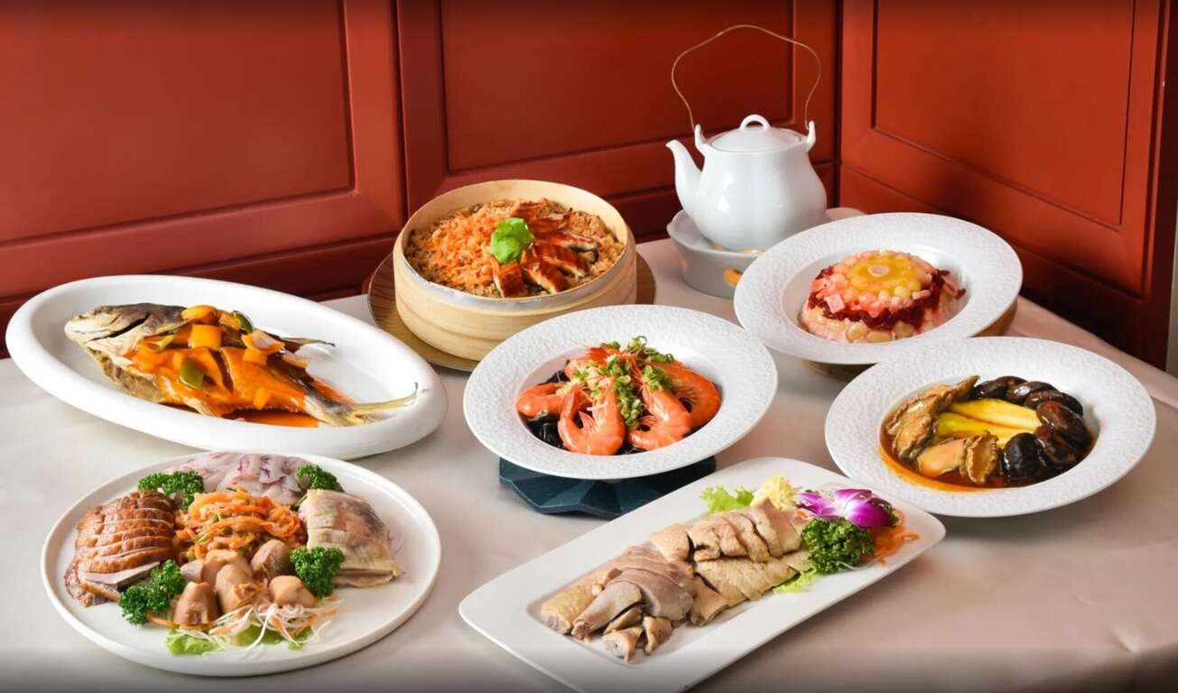 圖10「高雄福華大飯店」推出超過50道年菜外帶