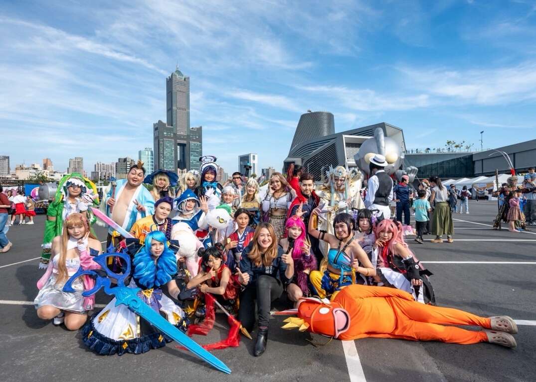 圖6、民眾精心COSPLAY裝扮