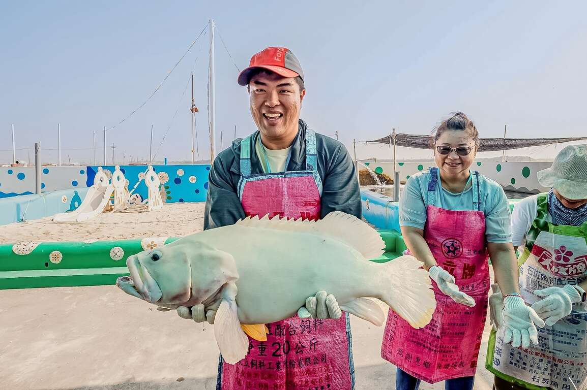 圖6.永安有「石斑魚故鄉」美稱,可品嚐鮮美石斑魚