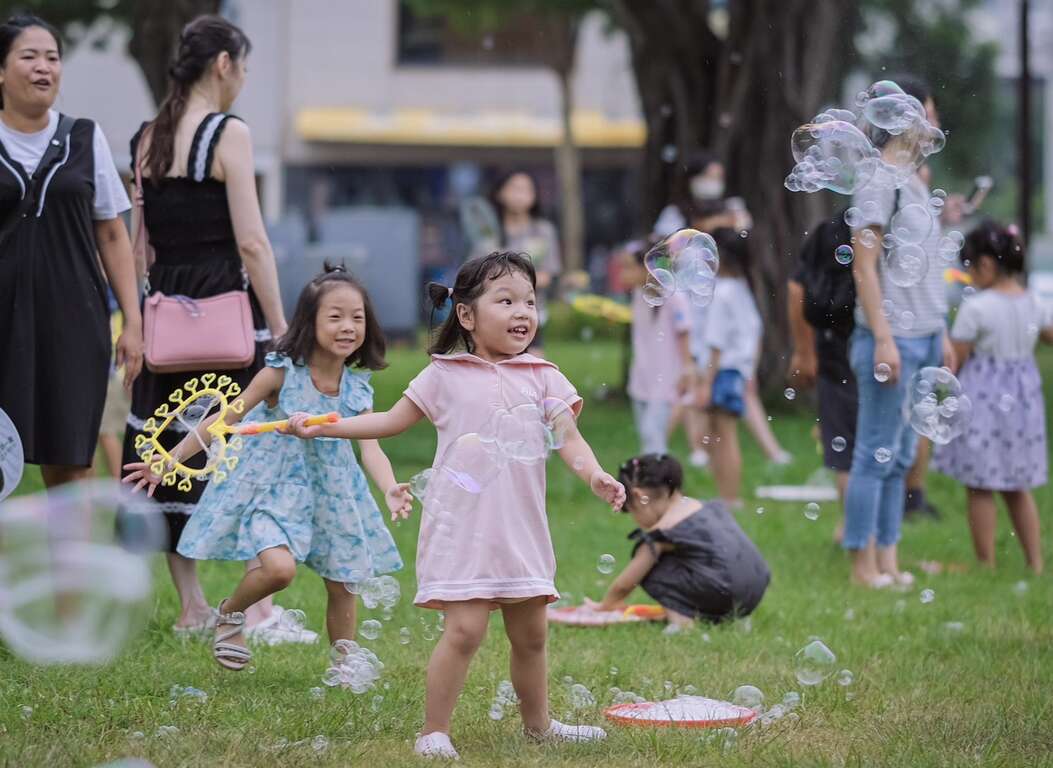圖2、「豆陣來寮寮」親子闖關歡樂滿載