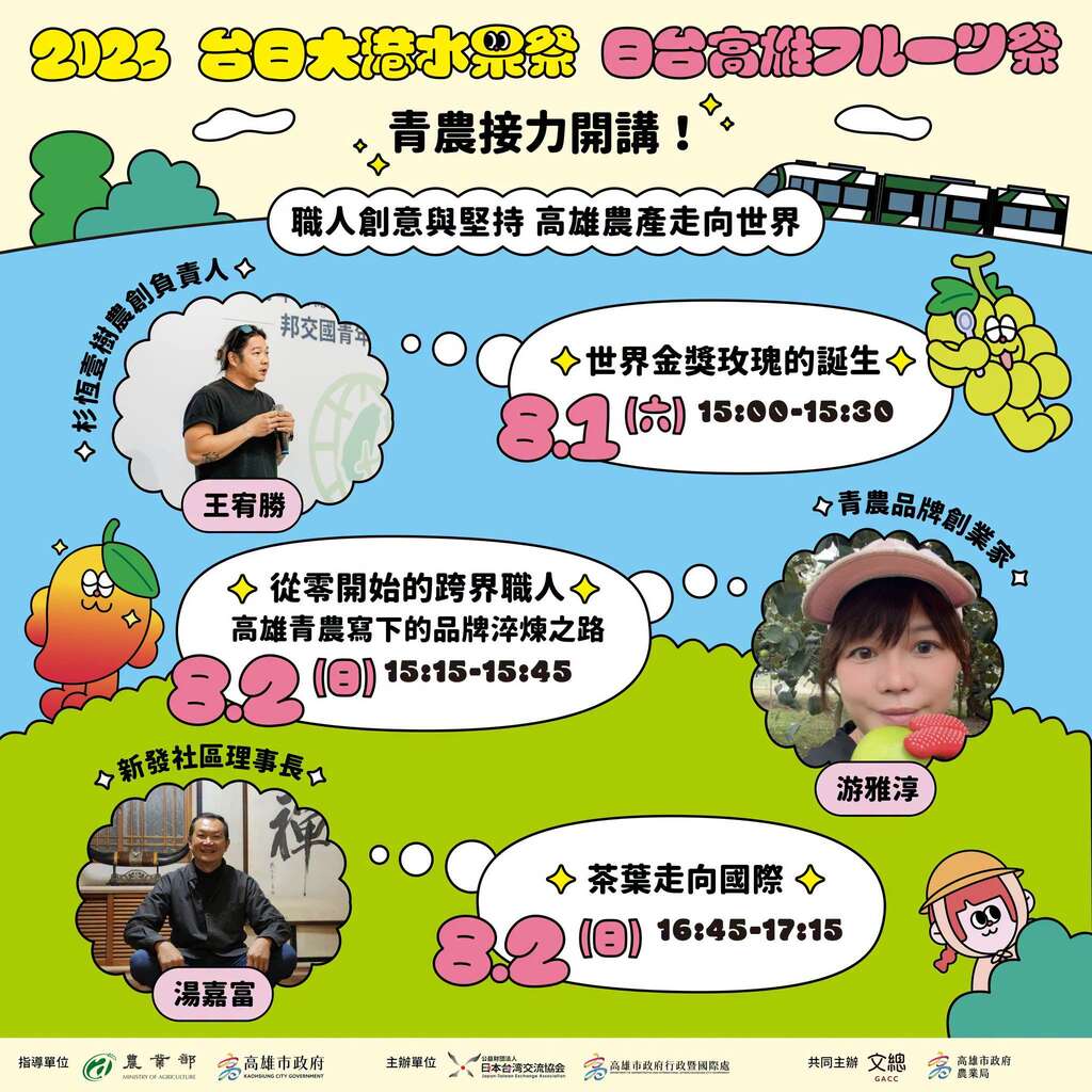 青農講座_圖片取自高雄市政府 Kaohsiung City Government FB