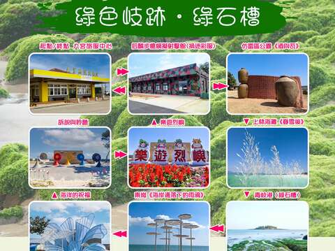 绿色崎迹
