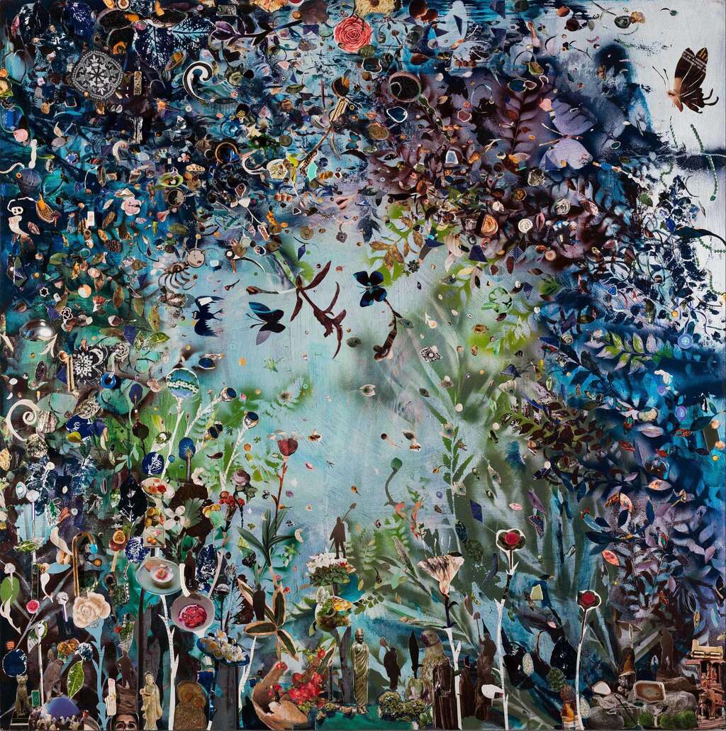 藝術家劉時棟作品〈在邊境上〉(圖片來源:高雄美術館)