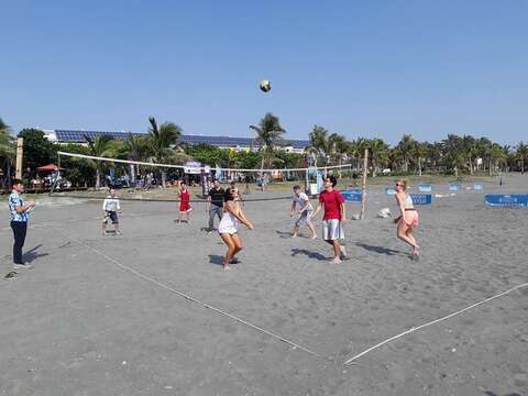 規劃於今年暑假第一次在旗津舉辦全國沙灘排球賽。