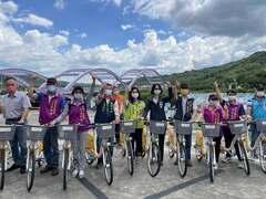 在交通局與微笑單車團隊協助推動下，可以讓民眾來甲仙觀光旅遊更環保、更方便