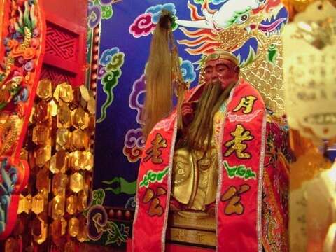 高雄关帝庙月老神蹟广为盛传。(高雄关帝庙提供)