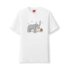 图7 寿山动物园开园纪念T恤-非洲象阿里
