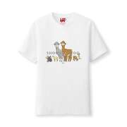 图8 寿山动物园开园纪念T恤-羊驼家族