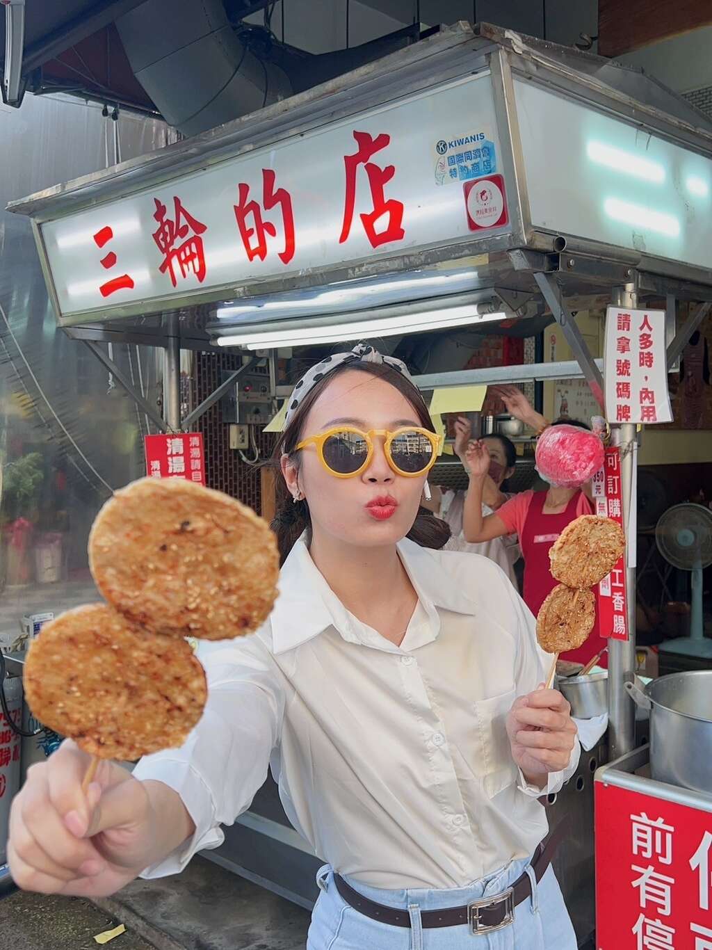 图3.高雄老味道不可少的黑轮小吃
