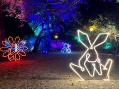 秘境神獸燈飾，幻化成封神演義內神話動物-兔子