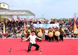 图7.凤舞薪传-西螺凤山馆以「池王除瘟，正气防疫」主题演出，
