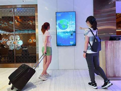 图10：高雄翰品酒店更为全台21家「金级」环保标章旅馆之一。