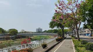 图6、乘风而骑冈山场骑乘路线-阿公店溪自行车道