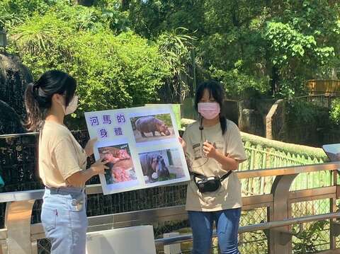 图4 中山工商学生自制解说道具(中山工商提供)