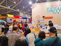 圖說十二：2023新加坡NATAS秋季國際旅展高雄展攤人氣旺。