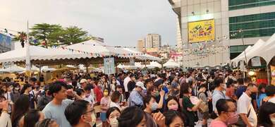 图4.今年活动首日狂吸超过5万人潮涌进！