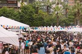 图3.今年活动首日狂吸超过5万人潮涌进！