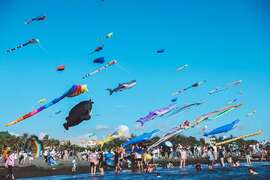 图1-2023旗津风筝节6天吸引超过17万民众到旗津游玩