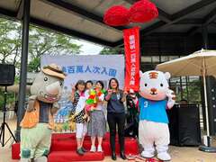 图4 寿山动物园喜迎百万游客