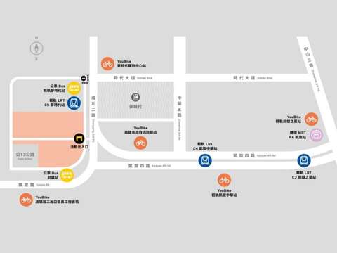 图11：「2023 ISLAND's」生活节大众运输资讯图