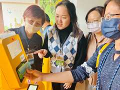 图6 新进志工实习游客服务