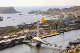 图说13：黄色小鸭慢游高雄湾