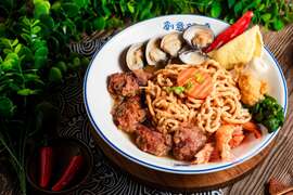 6二番紅鍋燒食事-京燉排骨酥鍋燒130(3)