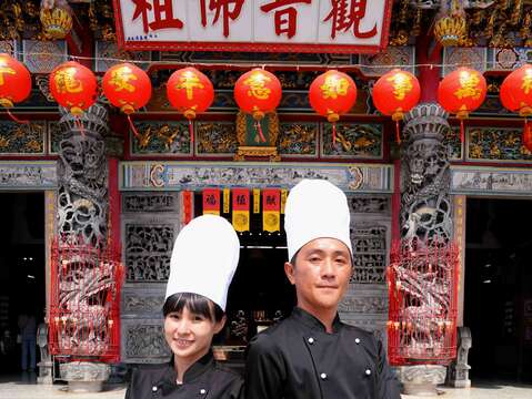 图5.宋江大宴由林祺铭总舖师贤伉俪担任掌厨。
