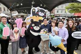图14.2024大港阅冰嘉年华有各式可爱疗癒冰品，欢迎民众打卡分享。