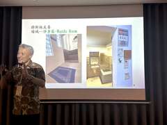 图8.马孝棋教长分享穆斯林认证专业知识及友善环境建置经验